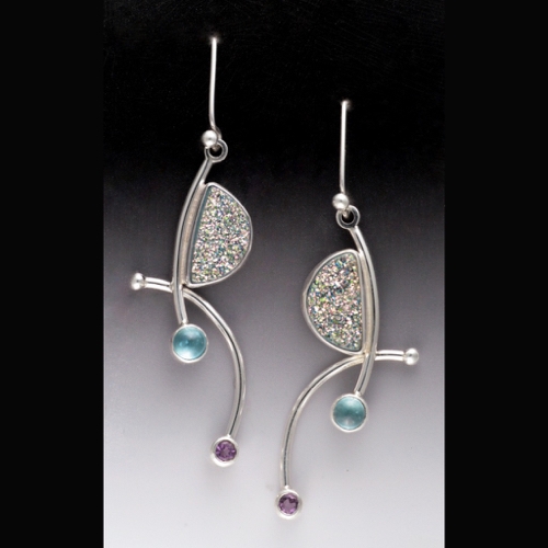 Click to view detail for MB-E280 Earrings, For the Bride $880